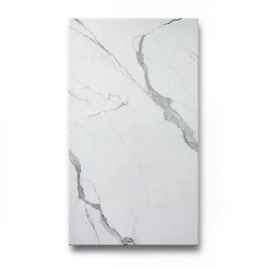 Italian Porcelain Floor Tiles 60x120 cm, Superior Color, Statuario Model