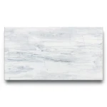 Italian Porcelain Floor Tiles 60x120 cm, White Leaf, Petrie Fayed Met