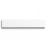 Italian Porcelain Floor Tiles 20x120 cm, White R9 Matte