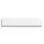 Italian Porcelain Floor Tiles 20x120 cm, White R9 Matte