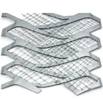 Hot Rolled Expanded Metal Mesh Momawaj Shape Thickness 5.8 mm Width 2.44 m Length 5 m
