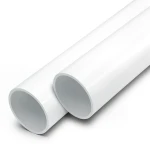 UPVC Pipes Sewage Drainage System Schedule 40 2 inch Size 3.91 mm Thickness White