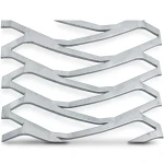 Steel Expanded Metal Mesh 5.8 mm Thick, 6m Length, 2.44m Width, Momawaj Design