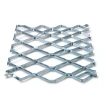 Galvanised Steel Expanded Metal Mesh Bahri 6 mm Thickness 1.22 M Width 5 M Length