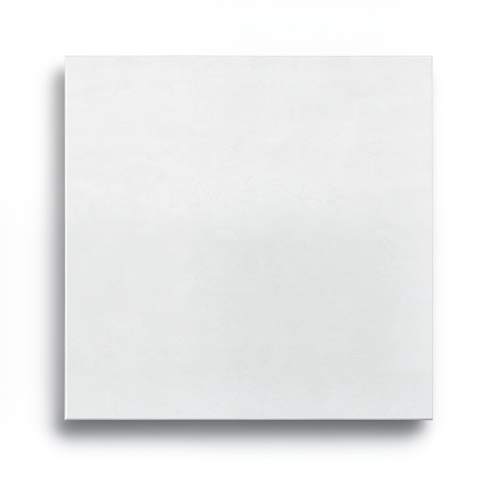 Indian Matte Porcelain Flooring 0.9×60×60 cm, White