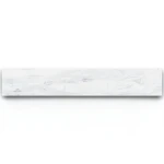 Italian Porcelain Floor Tiles 20x120 cm, White R9 Matte