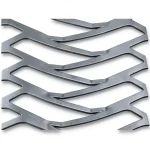 Hot Rolled Expanded Metal Sheet Momawaj Form 5.8 mm Thickness 2.44 M Width 7 M Length