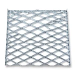 Galvanised Steel Expanded Metal Mesh Bahri 4.8 mm Thickness 1.22 m Width 6 m Length