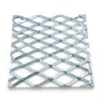 Galvanised Steel Expanded Metal Mesh Bahri 2.8 mm Thickness 1.22 m Width 7 m Length