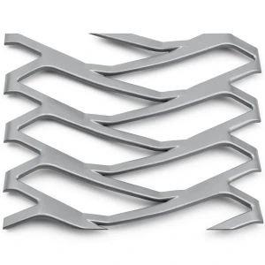 Hot Rolled Expanded Metal Momawaj Design Thickness 6 mm Width 2.44 m Length 1 m
