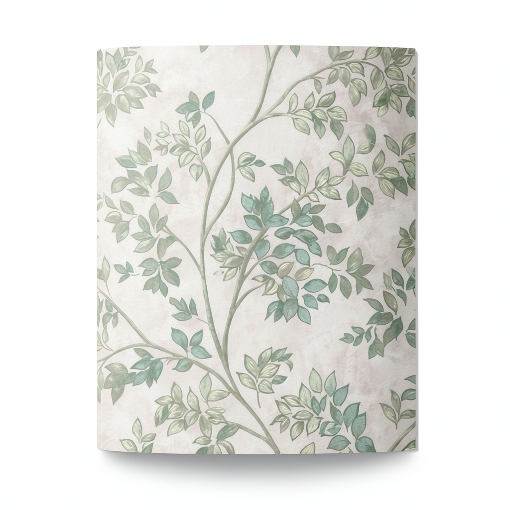 Italian Wallpaper Pale Beige Floral Design 10mx0.53m, Model Z21701