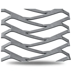 Hot Rolled Expanded Metal Mesh 6 mm Thickness, 2.44 M Width, 7 M Length, Momawaj Design