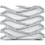 Hot Rolled Expanded Metal Mesh Momawaj Form Thickness 6 mm Width 2.44 m Length 3 m