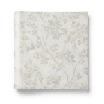 Italian Wallpaper Pale Beige Color Floral Design, Size 10m x 0.53m, Model Z21704