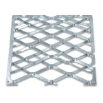 Galvanised Steel Expanded Metal Mesh Bahri Thickness 4.8 mm Width 1.22 meter Length 7 meter