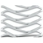 Hot Rolled Expanded Metal Momawaj Design Thickness 3.8 mm Width 2.44 m Length 1 m