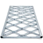 Galvanised Steel Expanded Metal Mesh Bahri Thickness 4.8 mm Width 1.22 m Length 5 m