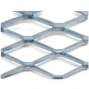 Galvanised Steel Expanded Metal Mesh Bahri 6 mm Thickness 1.22 m Width 7 m Length