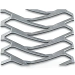 Hot Rolled Expanded Metal Mesh 6 mm Thickness, 2.44 M Width, 7 M Length, Momawaj Design