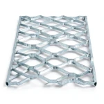 Galvanised Steel Expanded Metal Mesh Bahri 6 mm Thickness 1.22 M Width 5 M Length