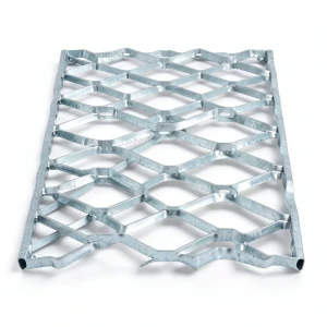 Galvanised Steel Expanded Metal Mesh Bahri 6 mm Thickness 1.22 M Width 5 M Length