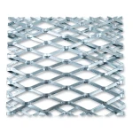 Bahri Galvanized Expanded Metal Mesh 1.2mm Thickness 2.44m Width 1m Length Bahri Steel