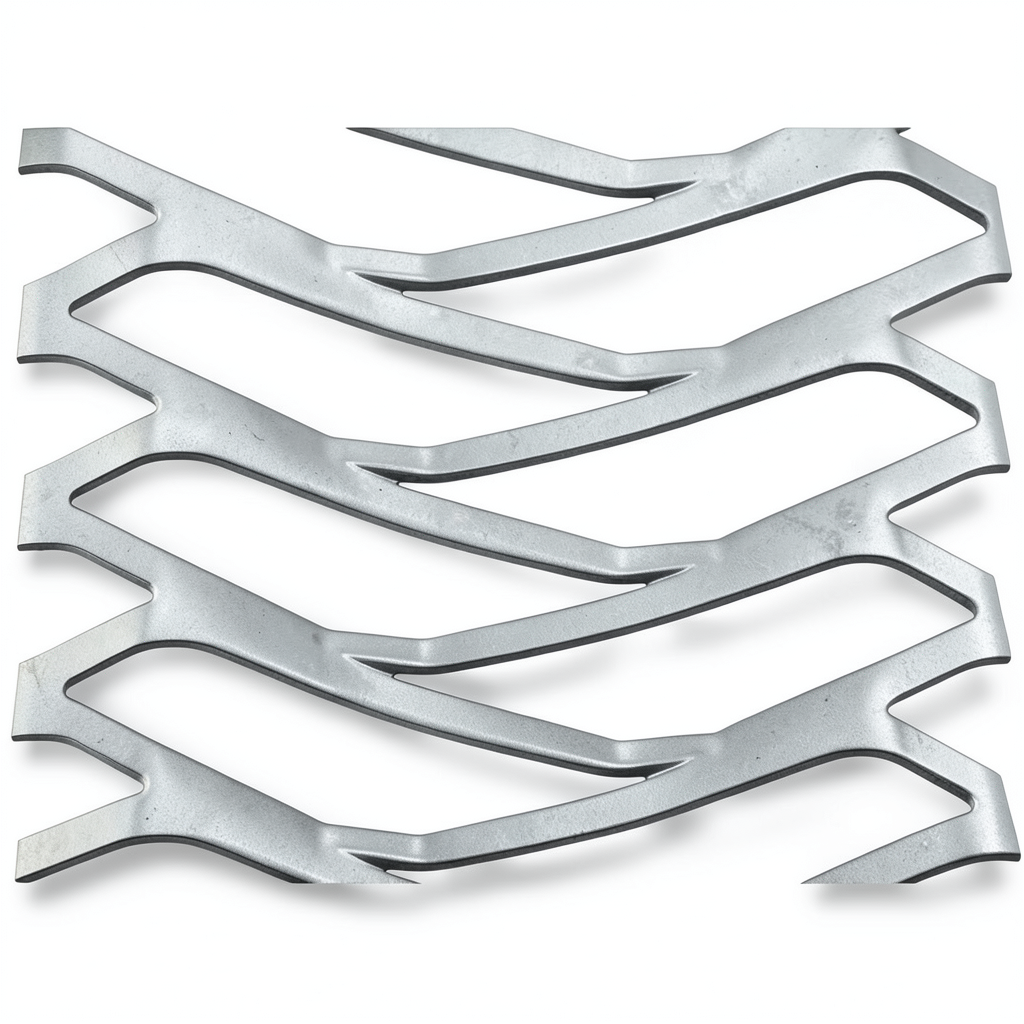 Hot Rolled Expanded Metal Wiremesh Momawaj Form Thickness 3.8 mm Size 2.44×2 m