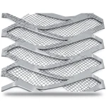 Hot Rolled Flattened Expanded Metal 3.8 mm Thickness 2.44×4 m Momawaj Design