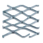 Galvanised Steel Expanded Metal Mesh Bahri Thickness 1.4 mm Width 2.44 m Length 1 m