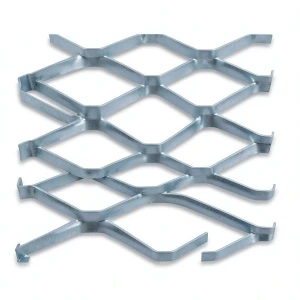 Galvanised Steel Expanded Metal Mesh Bahri Thickness 1.4 mm Width 2.44 m Length 1 m