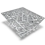Hot Rolled Expanded Metal Momawaj Design Thickness 3.8 mm Width 2.44 m Length 1 m