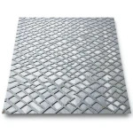 Hot Rolled Flattened Expanded Metal 3.8 mm Thickness 2.44×4 m Momawaj Design