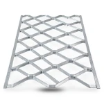 Galvanised Steel Expanded Metal Mesh Bahri Thickness 6 mm Width 1.22 m Length 6 m