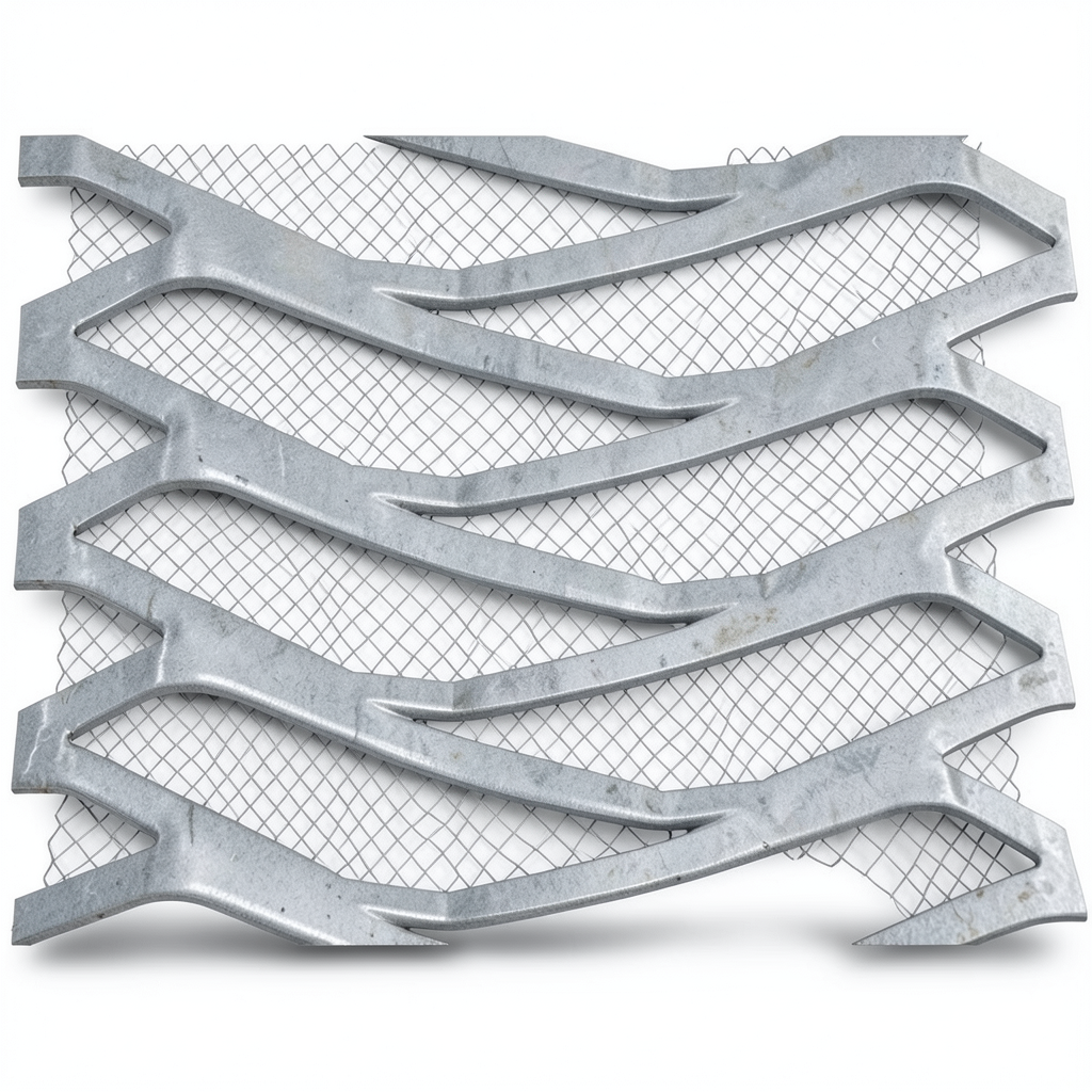 Hot Rolled Expanded Metal Wiremesh Momawaj Form Thickness 3.8 mm Size 2.44×2 m