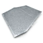Hot Rolled Expanded Metal Sheet Momawaj Design 3.8 mm Thickness 2.44 m Width 7 m Length