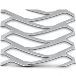 Hot Rolled Expanded Metal Sheet Momawaj Shape Wire Diameter 3.8 mm Width 2.44 m Length 3 m