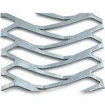 Hot Rolled Expanded Metal Mesh Momawaj Design Thickness 4.8 mm Size 2.44×1 m