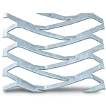 Hot Rolled Expanded Metal Wiremesh Momawaj Shape 3.8 mm Diameter 2.44×6 m