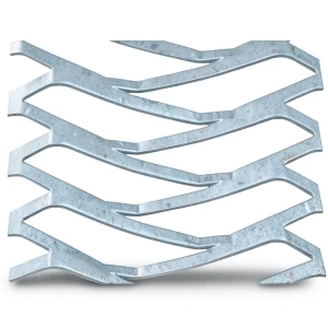 Hot Rolled Expanded Metal Wiremesh Momawaj Shape 3.8 mm Diameter 2.44×6 m