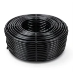 لفة أنابيب HDPE ضغط 4 بار PE 80 قطر خارجي 50 مم سمك 2 مم لون أسود