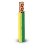 4mm Single Wire 450/750V Stranded Copper PVC Insulated Yellow/Green | Al Fanar