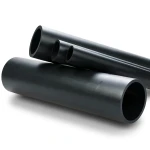 مواسير HDPE ضغط 3.2 بار PE 80 قطر خارجي 250 مم سماكة 7.7 مم لون أسود