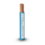 THHN/THWN Copper Cable 3.31 mm² Diameter 3.4 mm 600 Volt 500 Ft Blue PVC Insulation | Al Fanar