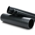 أنابيب HDPE ضغط اسمي 3.2 بار PE 80 قطر 400 مم SDR 33 لون أسود