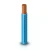 كابل نحاس THHN/THWN عزل PVC 105°C مقاس 13.3 مم² قطر 6.4 مم 600 فولت طول 500 قدم لون أزرق | شركة الفنار - Image 1
