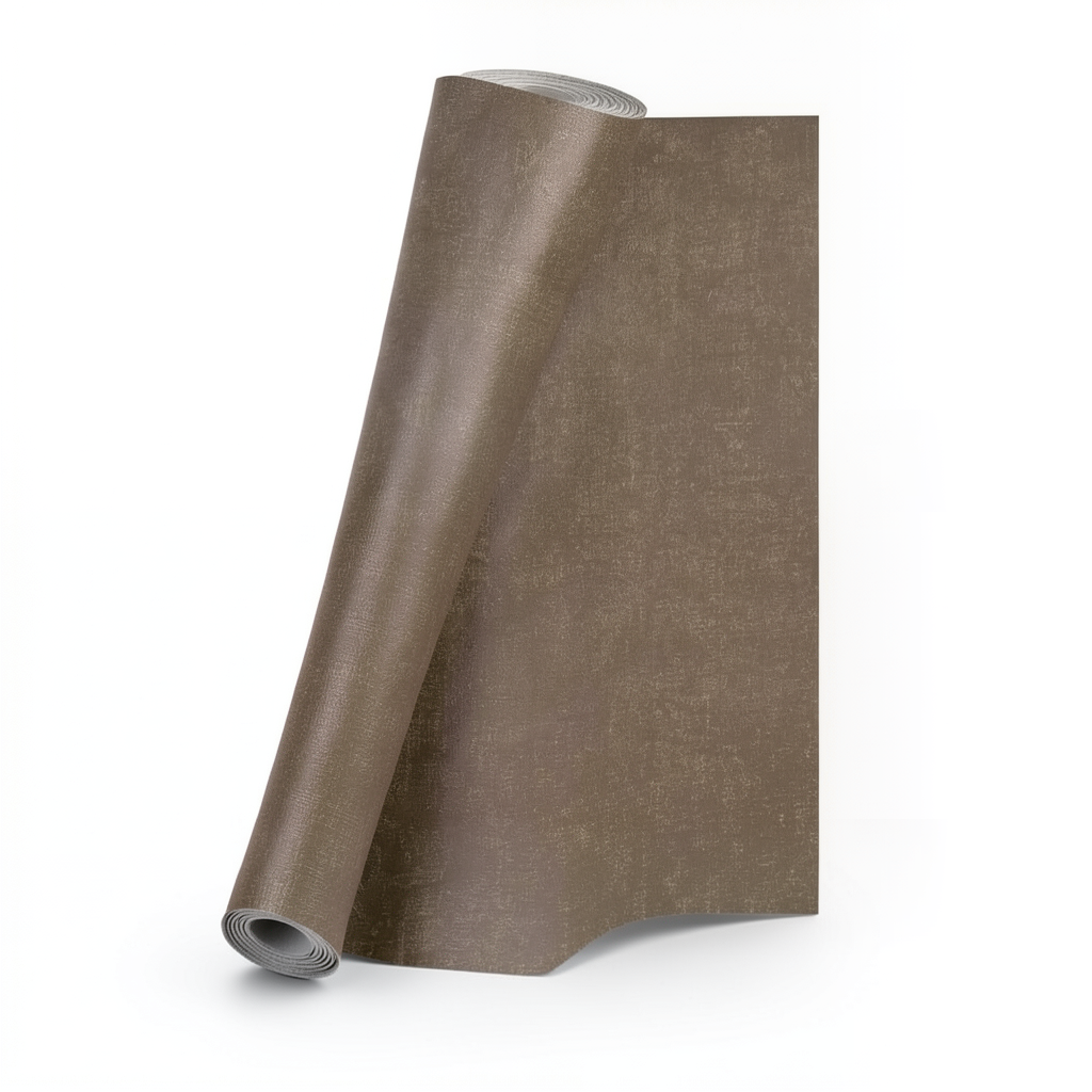 Italian Wallpaper Patterned Design Brown Color, Size 10mx0.53m, Model 225032VE