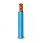 THHN/THWN Copper Cable PVC 105°C Insulation 2.08 mm² Diameter 2.7 mm 600 V 300 Ft Blue PVC 105 | Al Fanar