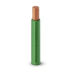 THHN/THWN Copper Cable PVC 105°C Insulation 5.26 mm² 4.2 mm Diameter 600 V 300 Ft Green | Al Fanar