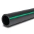 HDPE Polyethylene Pipe PN 4 Bar PE 80 315 mm SDR 33 Black with Green Stripes - Image 1