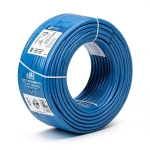 THHN/THWN Copper Cable PVC 105°C Insulation 0.82 mm² Diameter 2.2 mm 600 V 500 ft Blue | Al Fanar